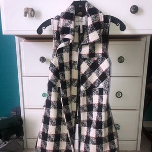 BCBGeneration Plaid Vest